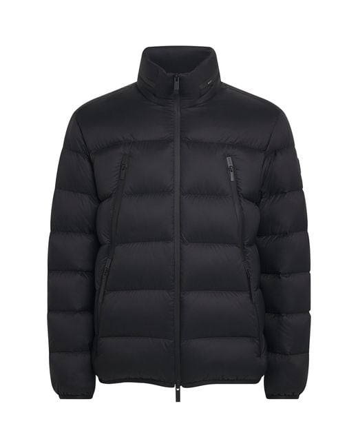 Moncler Black Down Dalalven Puffer Jacket for men