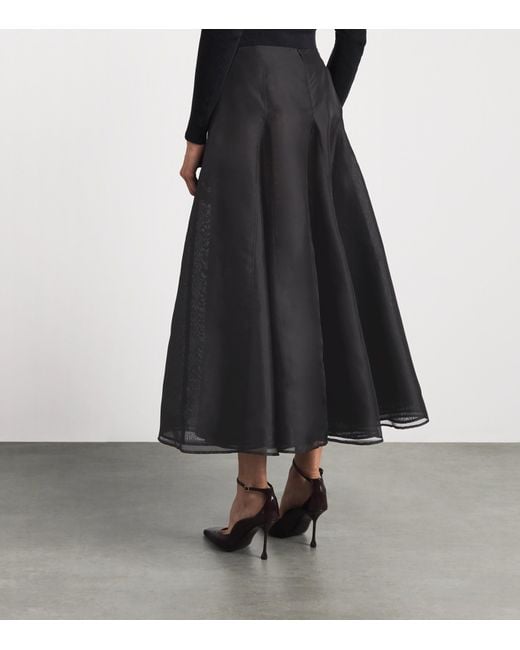 Herskind Black Greta Silk Skirt