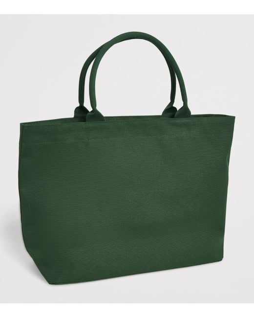 Harrods Green Medium Henry Bear Tote Bag