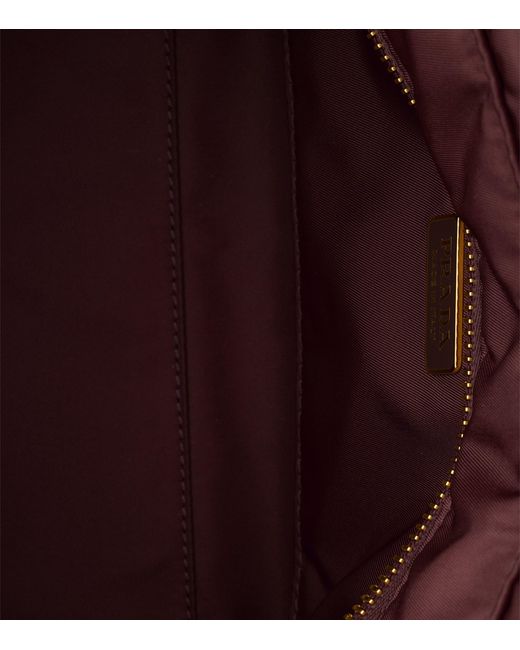 Prada Purple Medium Re-Nylon Explore Shoulder Bag