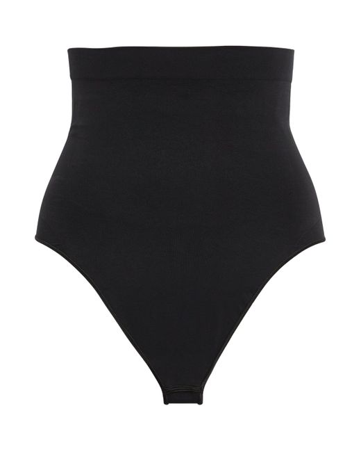 Skims Black Sculpt High-Waist Thong