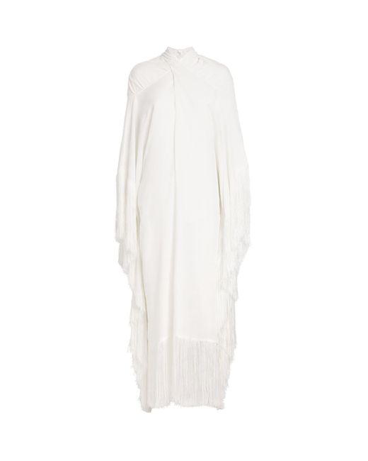 ‎Taller Marmo White Linen Bambolino Kaftan