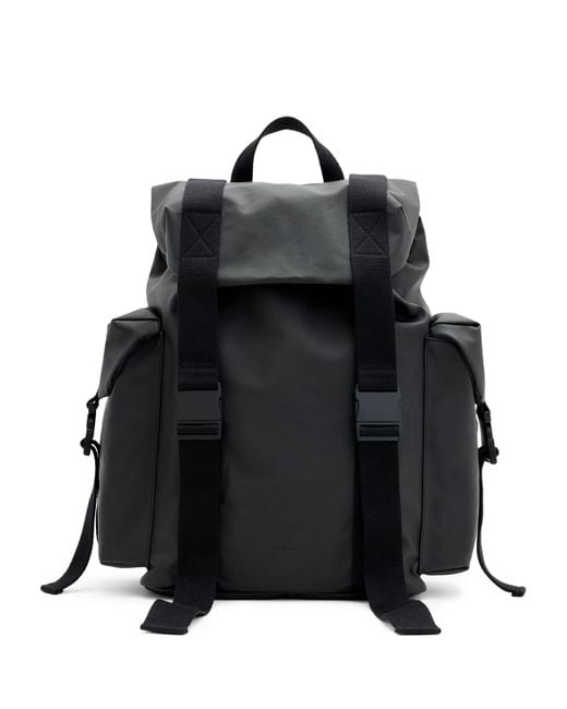 allsaints backpack laptop Men's Carabiner Black One Size Perfect for daily commutes or weekend outings AllSaints Vincent Leather Backpack |