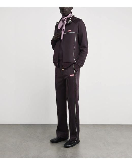 Casablanca Blue Logo Track Pants for men