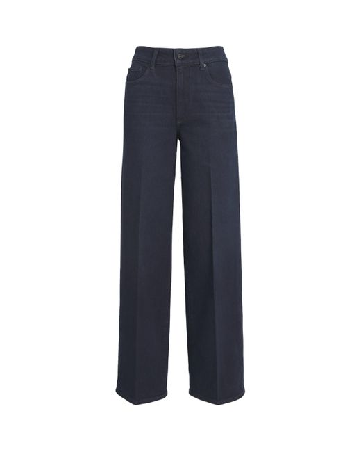 PAIGE Blue Sasha Straight Jeans