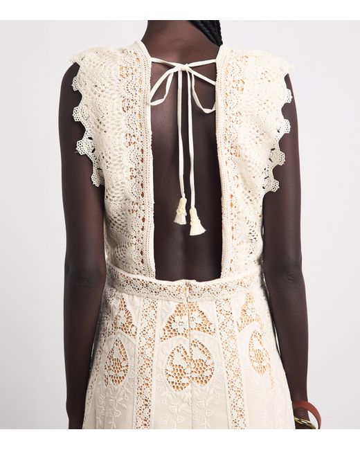 Johanna Ortiz White Crochet Grace
