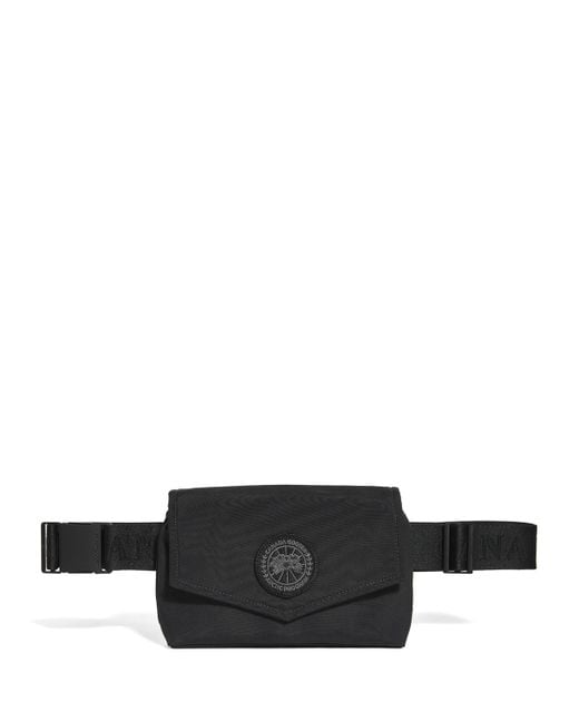 Canada Goose Black Mini Waist Bag for men