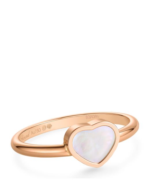 Chopard Metallic And Mother-Of-Pearl My Happy Hearts Ring