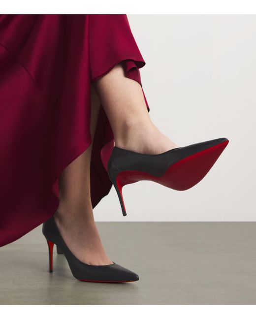 Christian Louboutin Black Sporty Kate Nappa Pumps 85