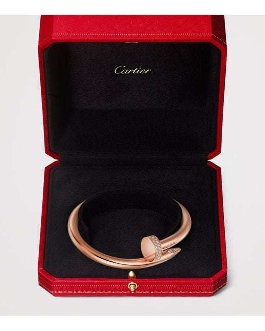 Cartier White And Diamond Juste Un Clou Bracelet