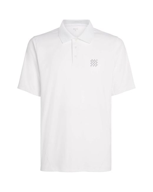 Manors White Course Polo Shirt for men