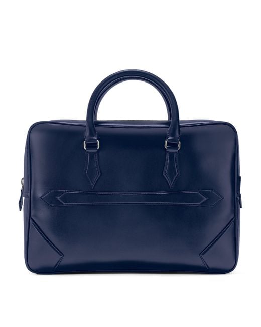 Montblanc Blue Leather Meisterstück Document Case