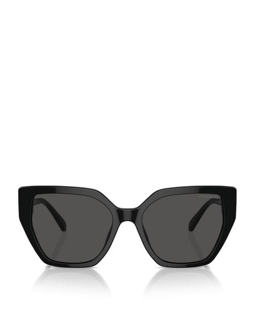 Swarovski Black Acetate Sk6016 Sunglasses