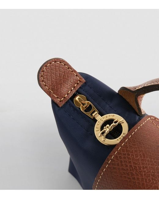 Longchamp Blue Le Pliage Original Pouch