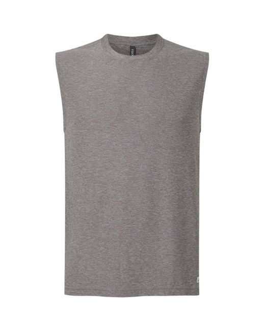 vuori Gray Strato Tech Tank Top for men
