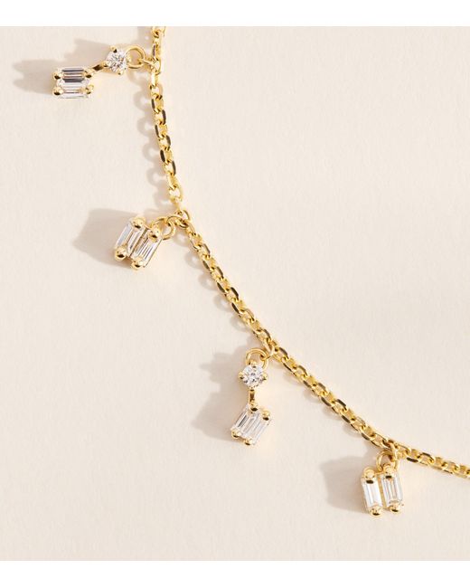 Suzanne Kalan Natural And Diamond Classic Cascade Necklace