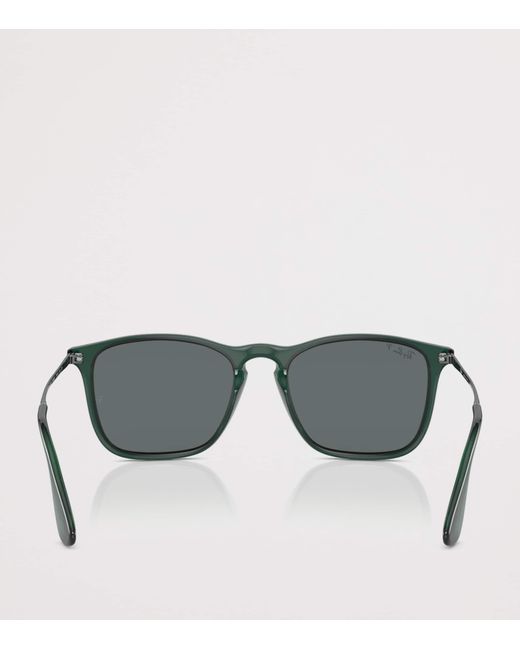 Ray-Ban Gray Square Chris Sunglasses