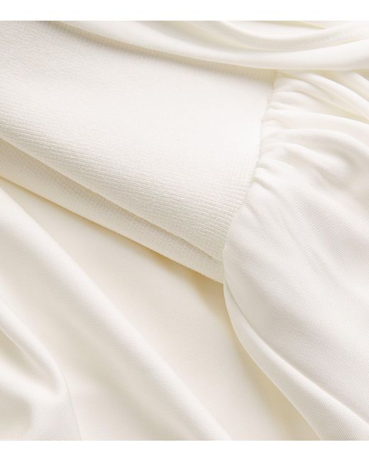 Jonathan Simkhai White Off-The-Shoulder Amarantha Maxi Dress