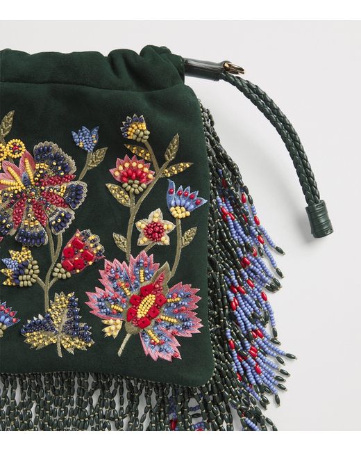 Etro Black Beaded Kalispera Shoulder Bag