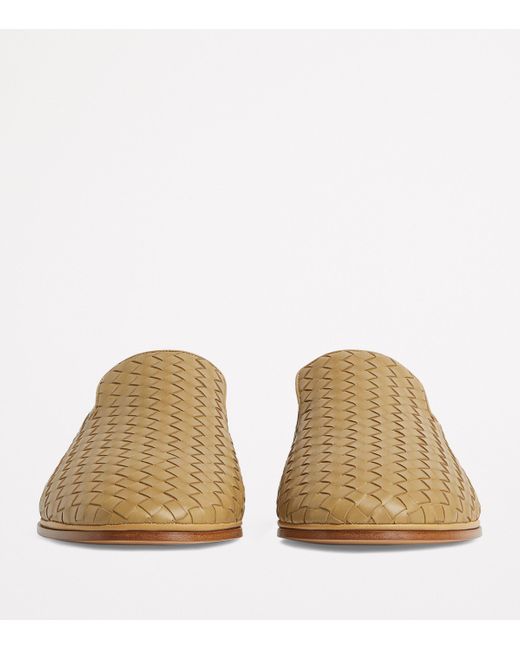 Bottega Veneta Natural Lambskin Sunday Slippers for men