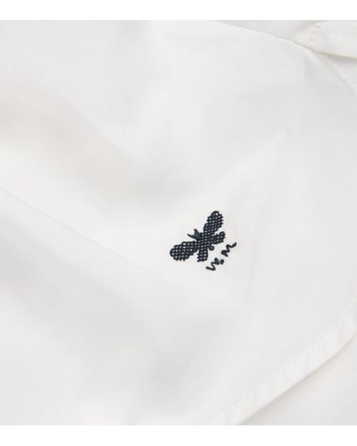 Weekend by Maxmara White Cotton Poplin Flared Shirt