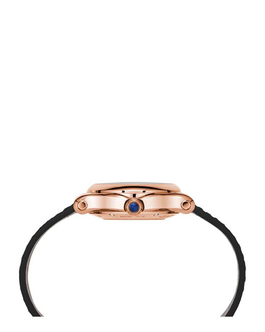 Chopard Metallic Rose Goldand Diamond Happy Sport Watch