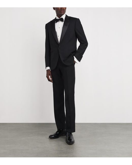 Eton of Sweden White Pique-Front Slim-Fit Shirt for men
