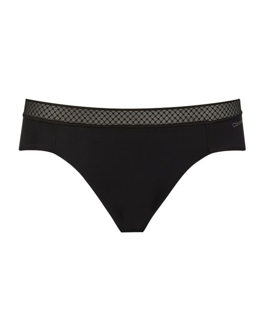 Calvin Klein Black Seductive Comfort Bikini Briefs