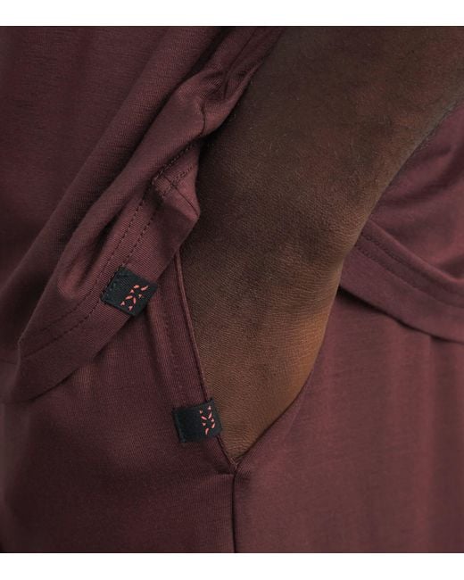 Derek Rose Purple Basel Lounge T-Shirt for men