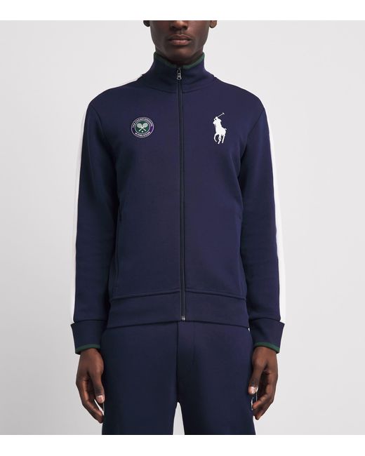 Ralph Lauren Blue X Wimbledon Zip-Up Jacket for men