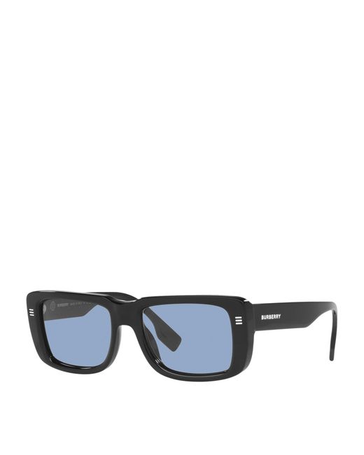 Burberry Blue Rectangle Jarvis Sunglasses for men