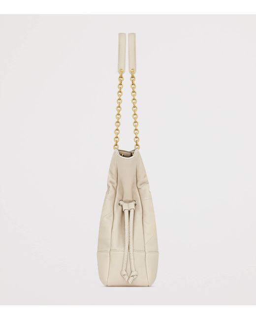 Saint Laurent Natural Small Lambskin Jamie Shoulder Bag