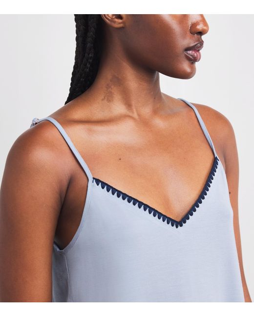 Eberjey Blue Frida Pyjama Set
