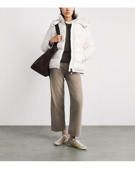 Moncler White Down Maire Jacket