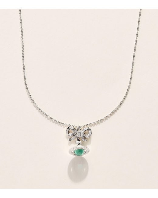 Vivienne Westwood Natural Octavie Pendant Necklace