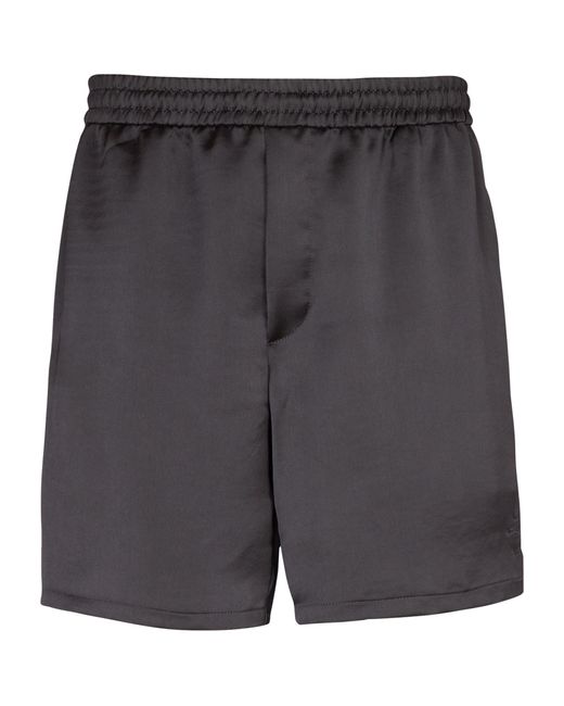 Balmain Black Relaxed Shorts for men