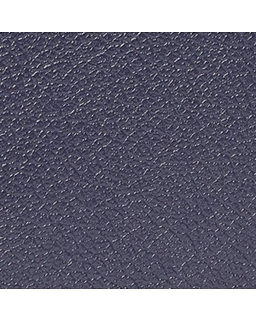 Ettinger Blue Leather Capra Passport Case for men