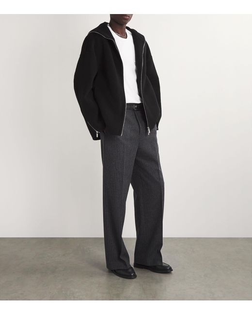 Helmut lang double face wool coat deals