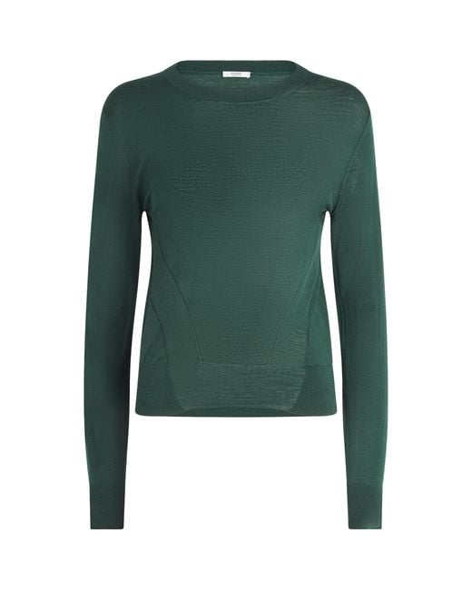 FFORME Green Merino Wool Mitchell Sweater