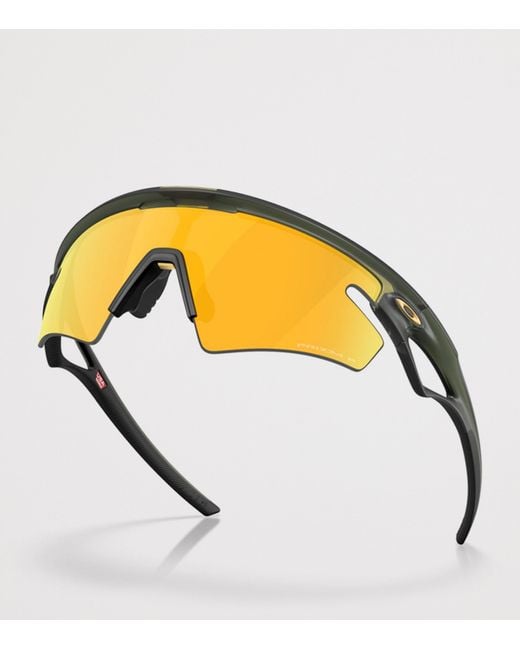 Oakley Yellow Sphaera Slash Rectangle Sunglasses