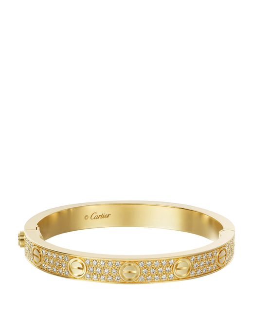 Cartier Natural And Diamond Love Bracelet