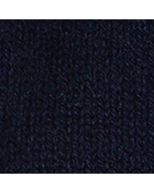 Brunello Cucinelli Blue Cashmere-Suede Gloves for men