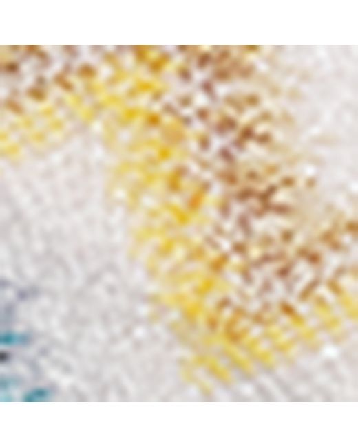 Missoni White Zigzag Playful Halterneck Bikini