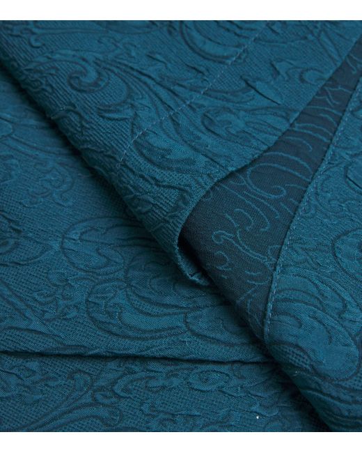 Eskandar Blue Silk Shirt