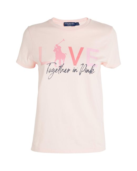 Polo Ralph Lauren Together In Pink T-shirt