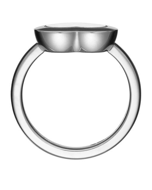 Chopard Metallic And Diamond Happy Diamonds Icons Ring