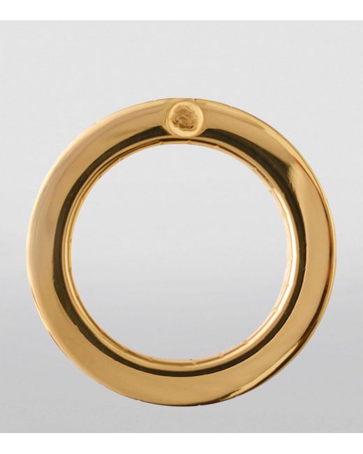 Burberry Metallic Gold-plated Rose Ring