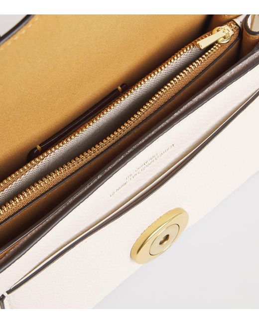 COACH Natural Leather Tabby 20 Shoulder Bag