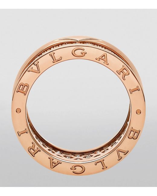 BVLGARI Natural And Diamond B.Zero1 Ring