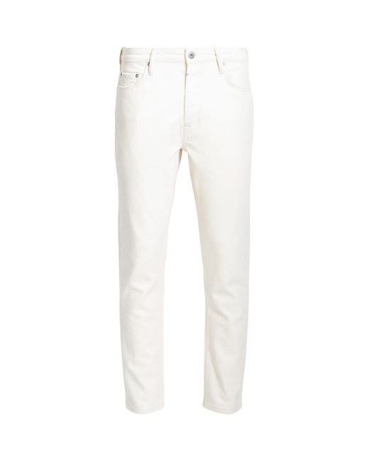 AllSaints White Dean Slim Jeans for men